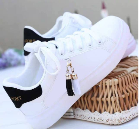 Emma hvite joggesko