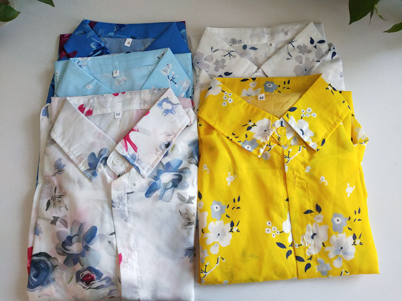 Fay blomsterbluse | En sommerlig og glad bluse til damer