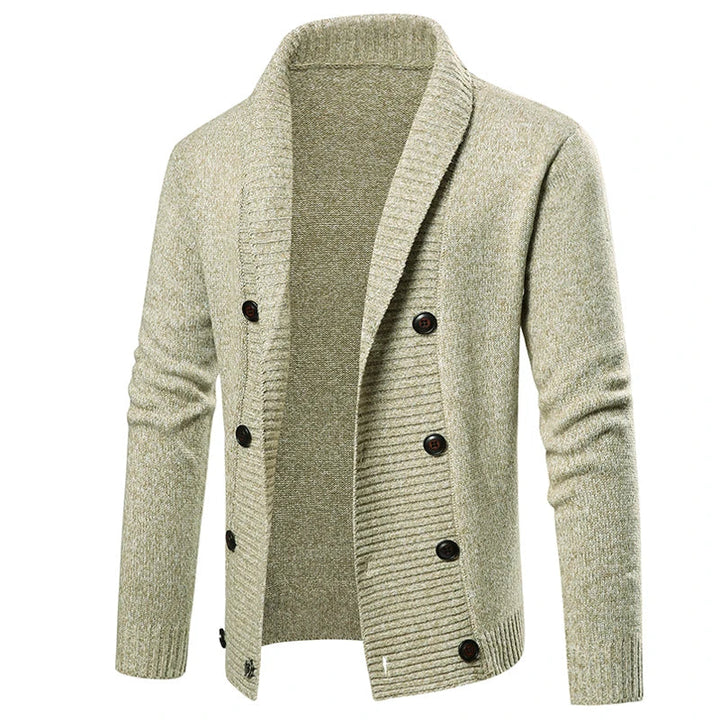 Bastiaan Slim Fit Strikjakke | Komfortabel Strikjakke
