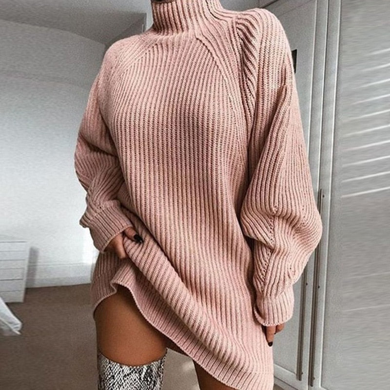 Lilia | Langer Winterpullover Damenmode